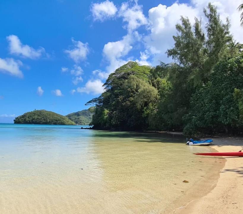 Huahine Manta Lodge Avec 4X4 Optionnel Haapu Exterior photo